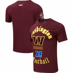 Washington Commanders Pro Standard Old English T-Shirt Burgundy