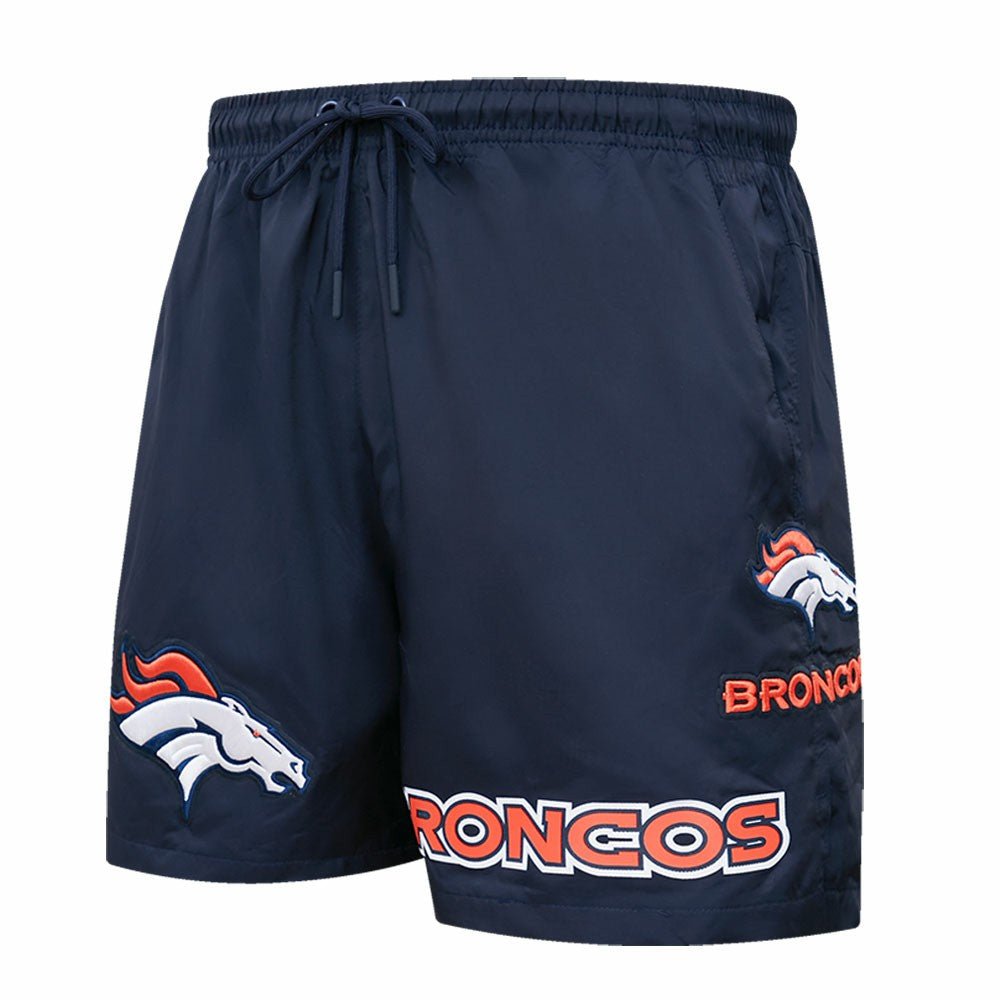 Denver Broncos Pro Standard Woven Shorts Navy
