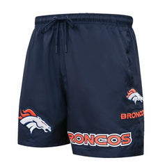 Denver Broncos Pro Standard Woven Shorts Navy