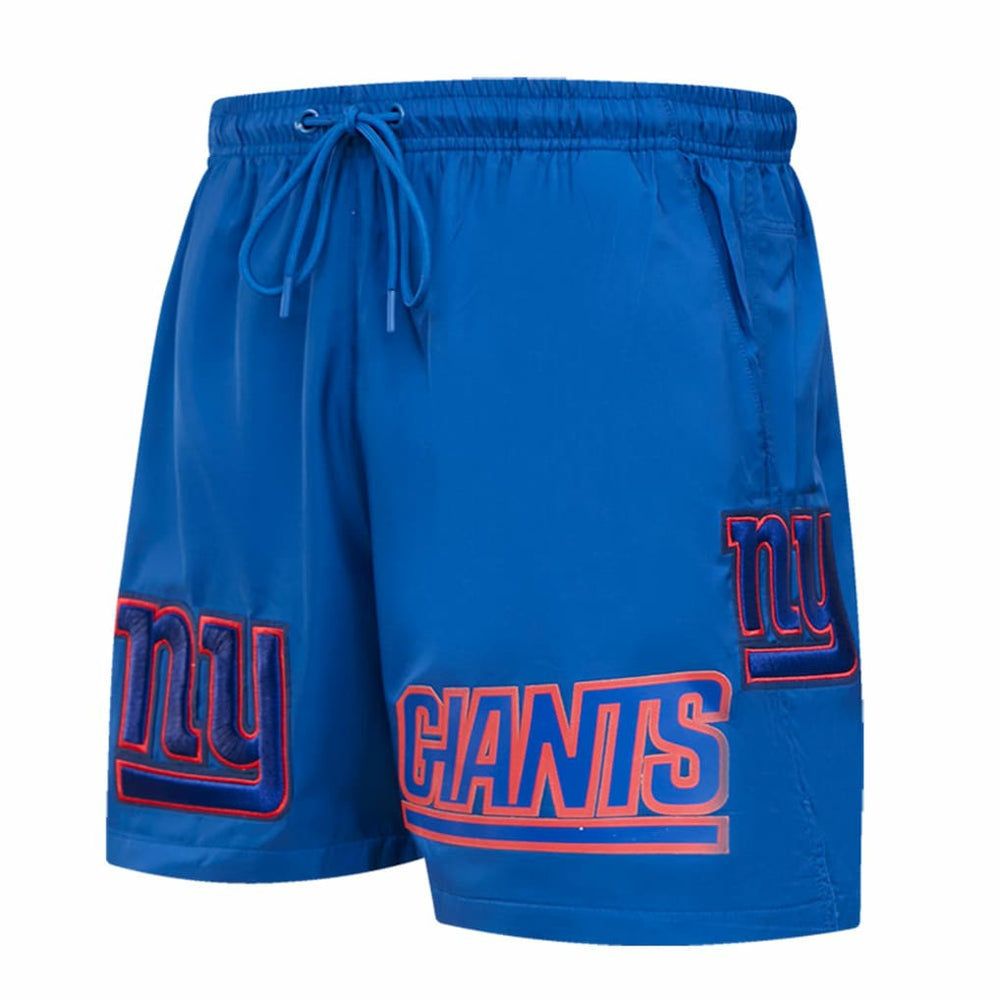 New York Giants Pro Standard Woven Shorts Royal