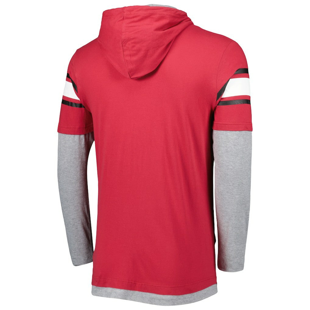 Arizona Cardinals New Era Long Sleeve Hoodie T-Shirt Cardinal