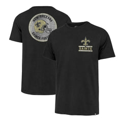 New Orleans Saints '47 Open Field Franklin T-Shirt Black