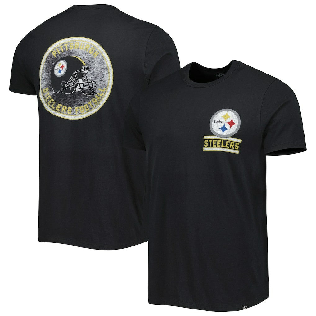 Pittsburgh Steelers '47 Open Field Franklin T-Shirt Black