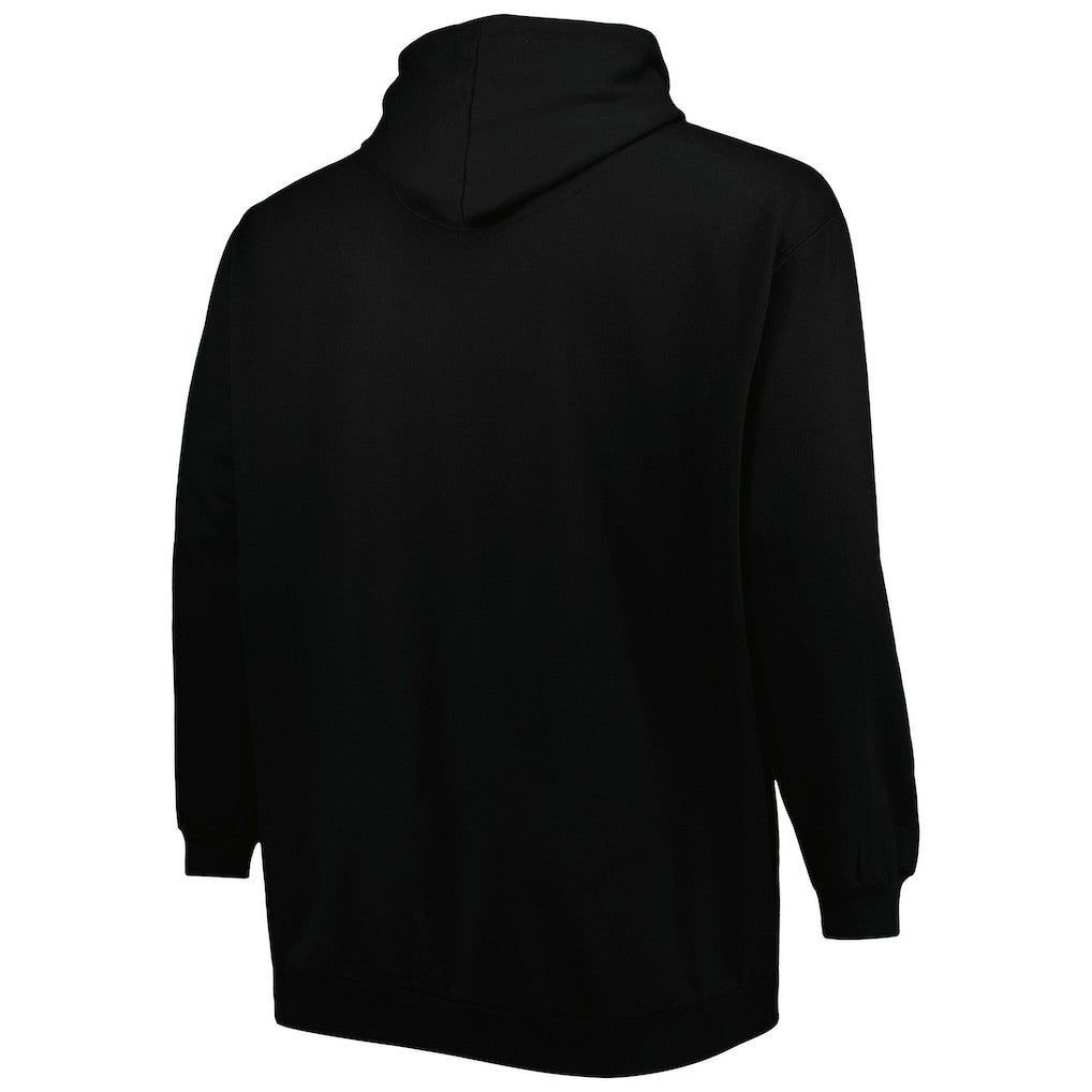 Jacksonville Jaguars Big & Tall Pop of Color Pullover Hoodie Black