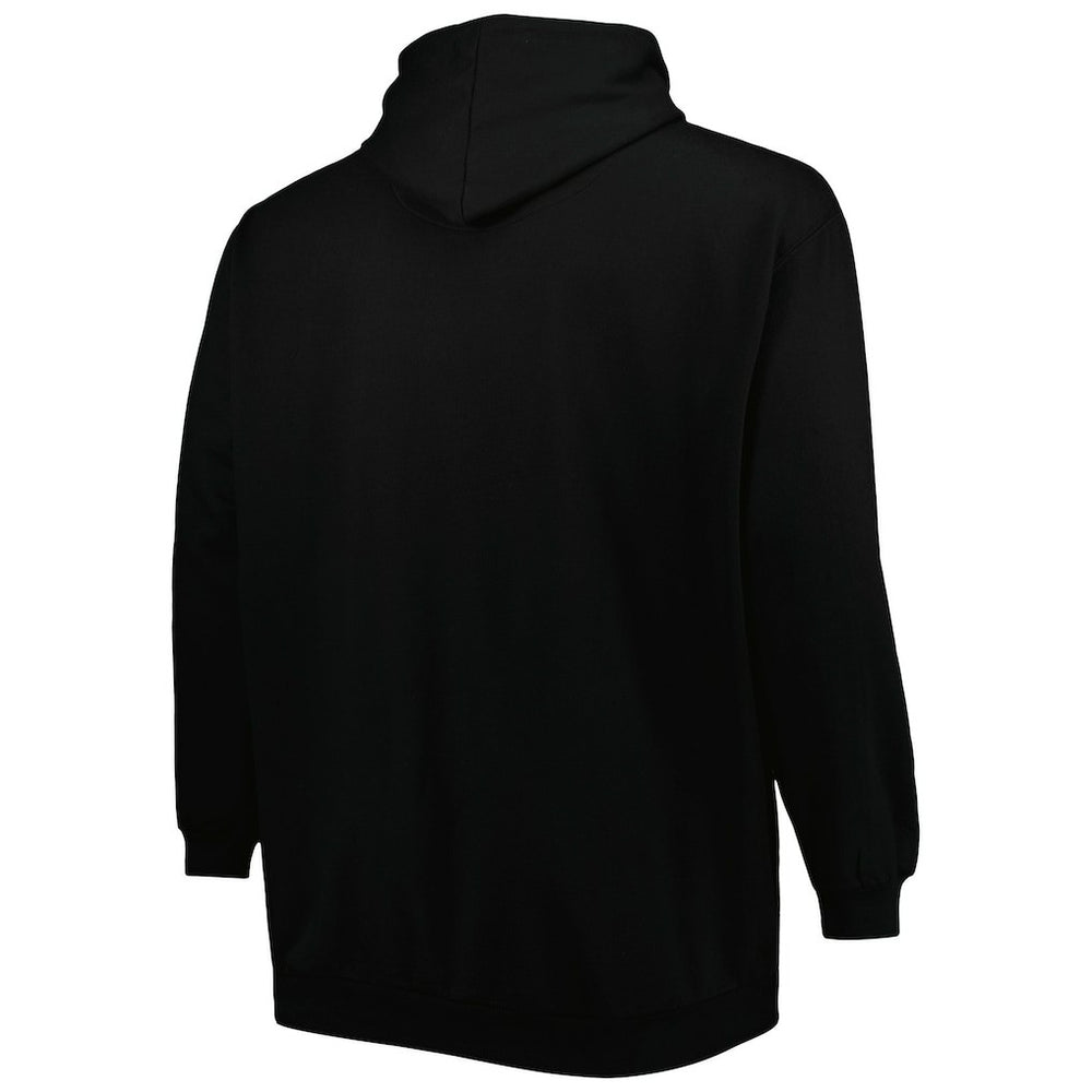 Jacksonville Jaguars Big & Tall Pop of Color Pullover Hoodie Black