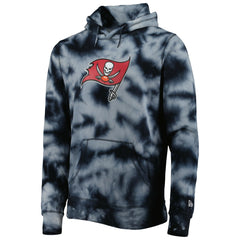 Tampa Bay Buccaneers New Era Team Tie-Dye Pullover Hoodie Black