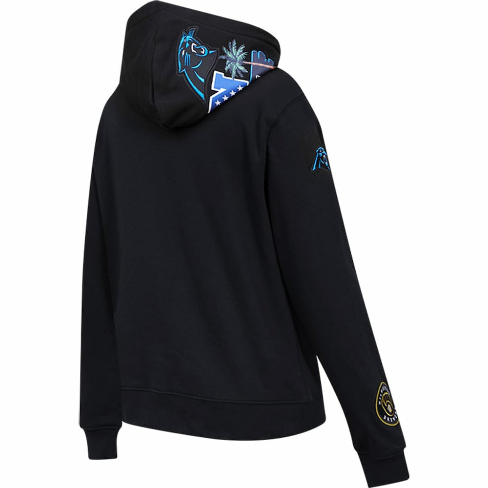 Carolina Panthers Pro Standard Women's Local Patch Pullover Hoodie Black