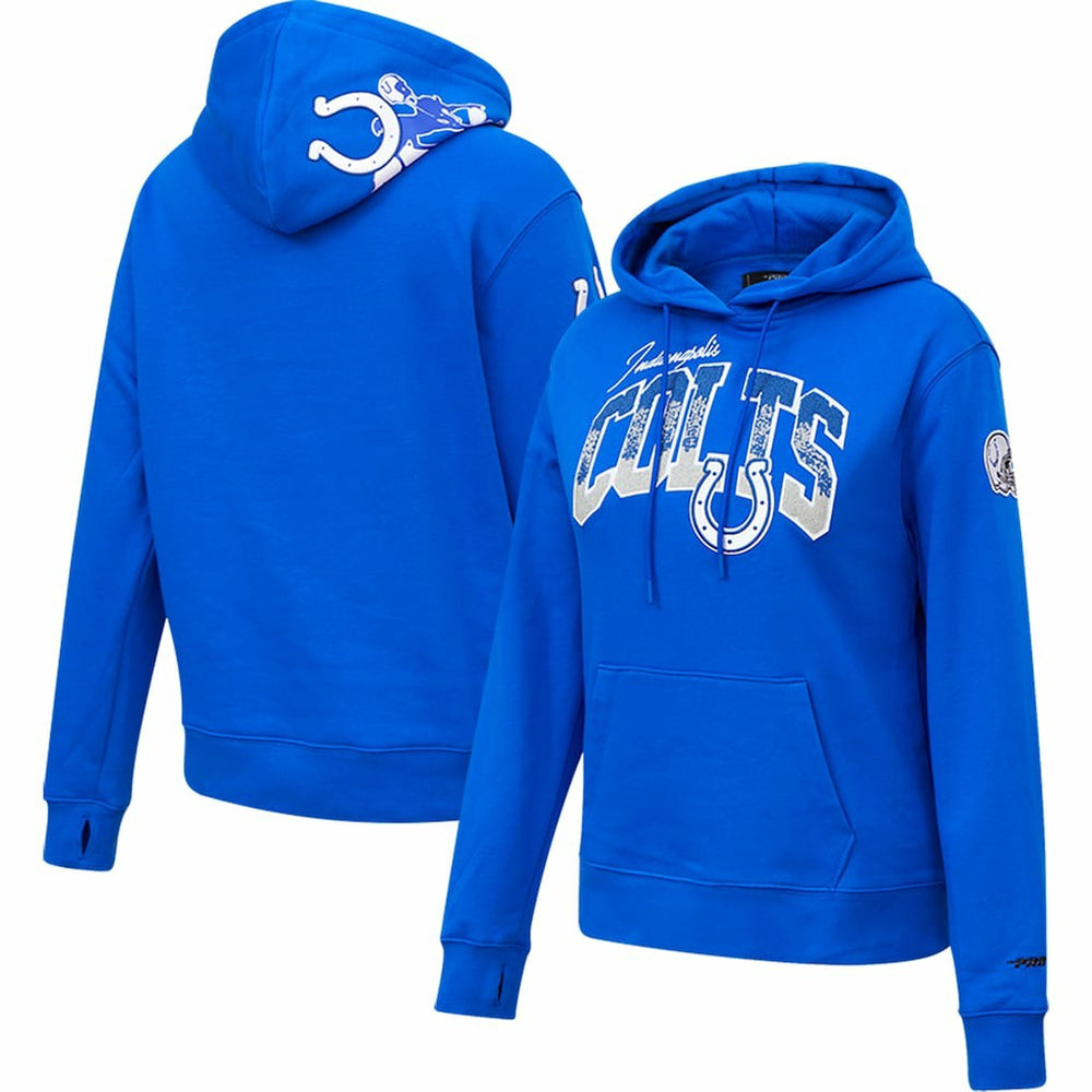 Indianapolis Colts Pro Standard Women's Local Patch Pullover Hoodie Royal