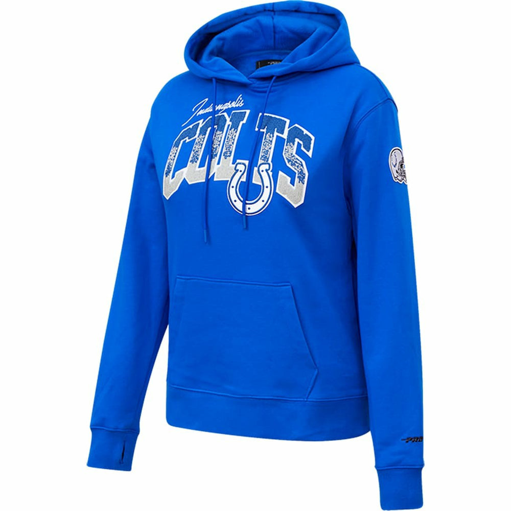 Indianapolis Colts Pro Standard Women's Local Patch Pullover Hoodie Royal