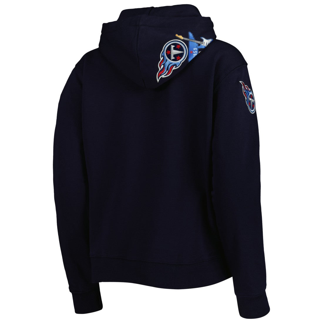 Tennessee Titans Pro Standard Women's Local Patch Pullover Hoodie Navy