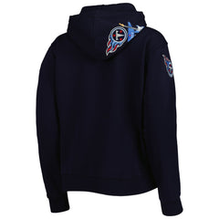 Tennessee Titans Pro Standard Women's Local Patch Pullover Hoodie Navy