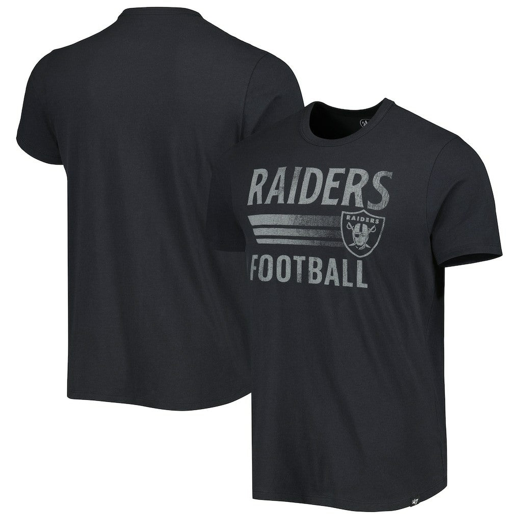 Las Vegas Raiders '47 Wordmark Rider Franklin T-Shirt Black