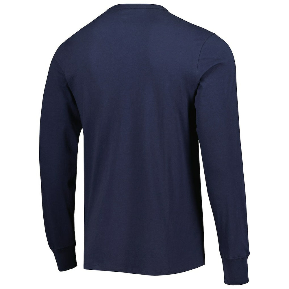 Chicago Bears '47 Brand Wide Out Franklin Long Sleeve T-Shirt Navy