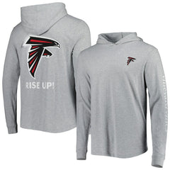 Atlanta Falcons Vineyard Vines Local Long Sleeve Hoodie T-Shirt Heathered Gray