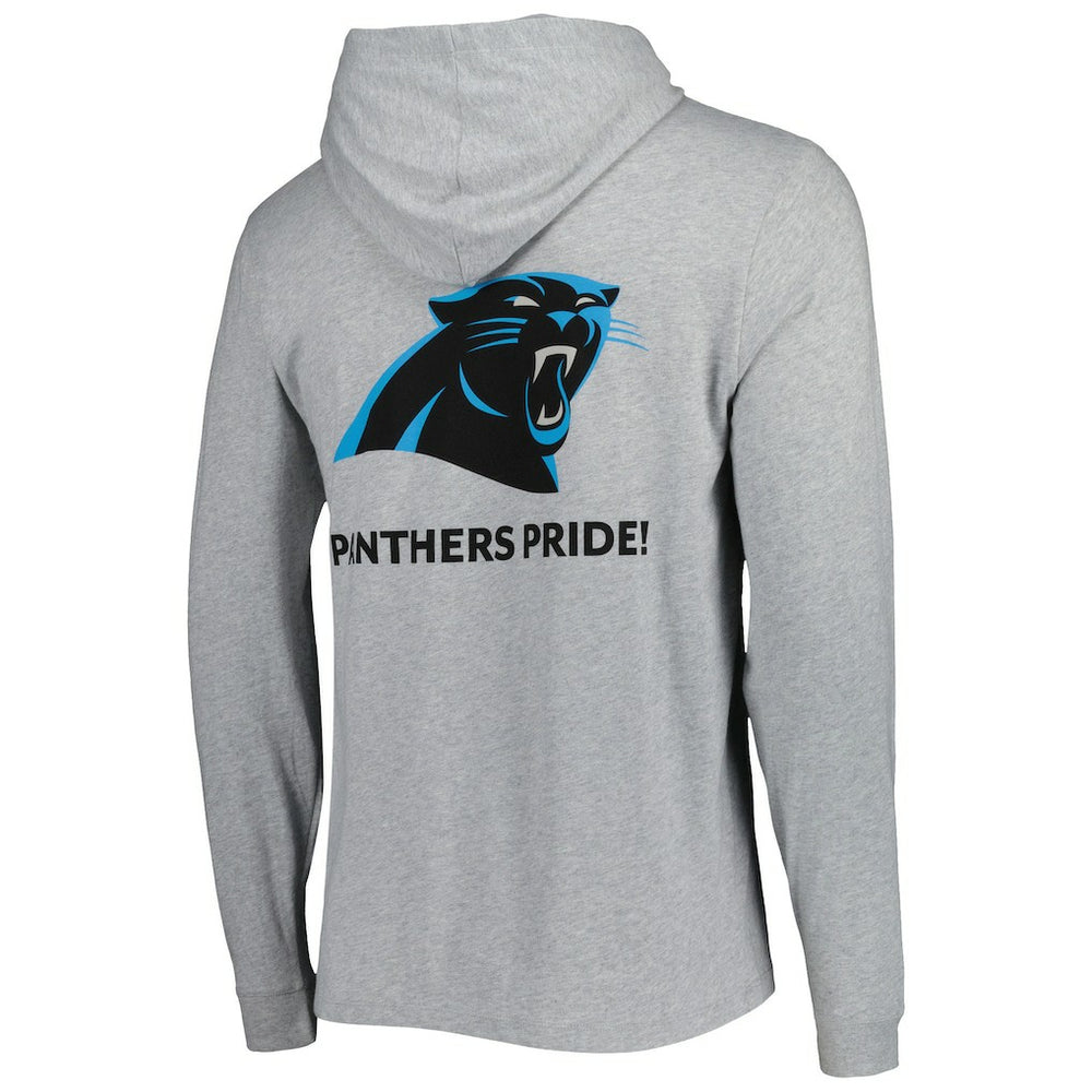 Carolina Panthers Vineyard Vines Local Long Sleeve Hoodie T-Shirt Heathered Gray