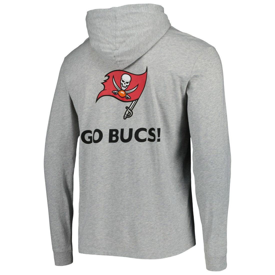Tampa Bay Buccaneers Vineyard Vines Local Long Sleeve Hoodie T-Shirt Heathered Gray
