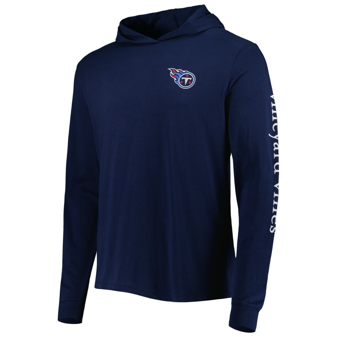 Tennessee Titans Vineyard Vines Local Long Sleeve Hoodie T-Shirt Navy