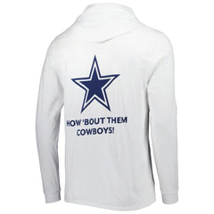 Dallas Cowboys Vineyard Vines Local Long Sleeve Hoodie T-Shirt White