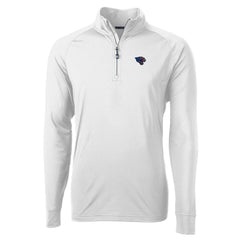 Jacksonville Jaguars Cutter & Buck Team Adapt Eco Knit Hybrid Recycled Quarter-Zip Pullover Top White