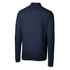 New York Giants Cutter & Buck Lakemont Quarter-Zip Pullover Sweater Navy