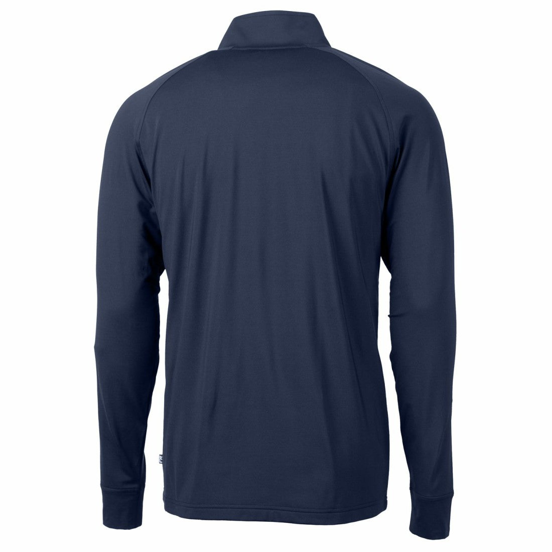 Detroit Lions Cutter & Buck Big & Tall Adapt Eco Knit Stretch Recycled Quarter-Zip Pullover Top Navy