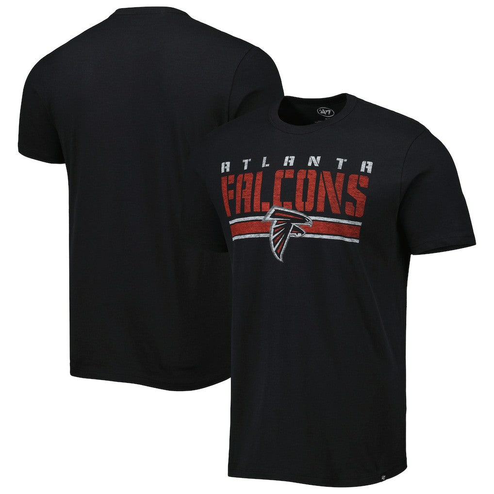 Atlanta Falcons '47 Team Stripe T-Shirt Black