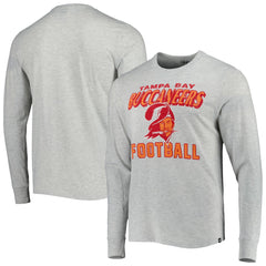 Tampa Bay Buccaneers '47 Dozer Franklin Long Sleeve T-Shirt Heathered Gray