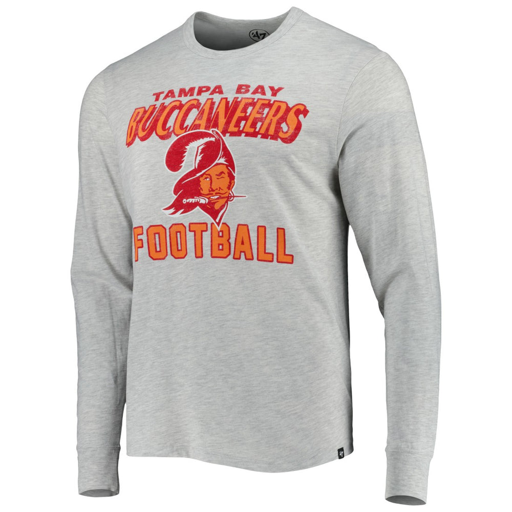 Tampa Bay Buccaneers '47 Dozer Franklin Long Sleeve T-Shirt Heathered Gray