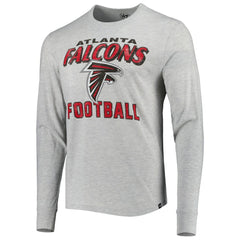 Atlanta Falcons '47 Dozer Franklin Long Sleeve T-Shirt Heathered Gray