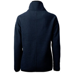 Tampa Bay Buccaneers Cutter & Buck Women's Americana Cascade Eco Sherpa Fleece Half-Zip Pullover Jacket Navy