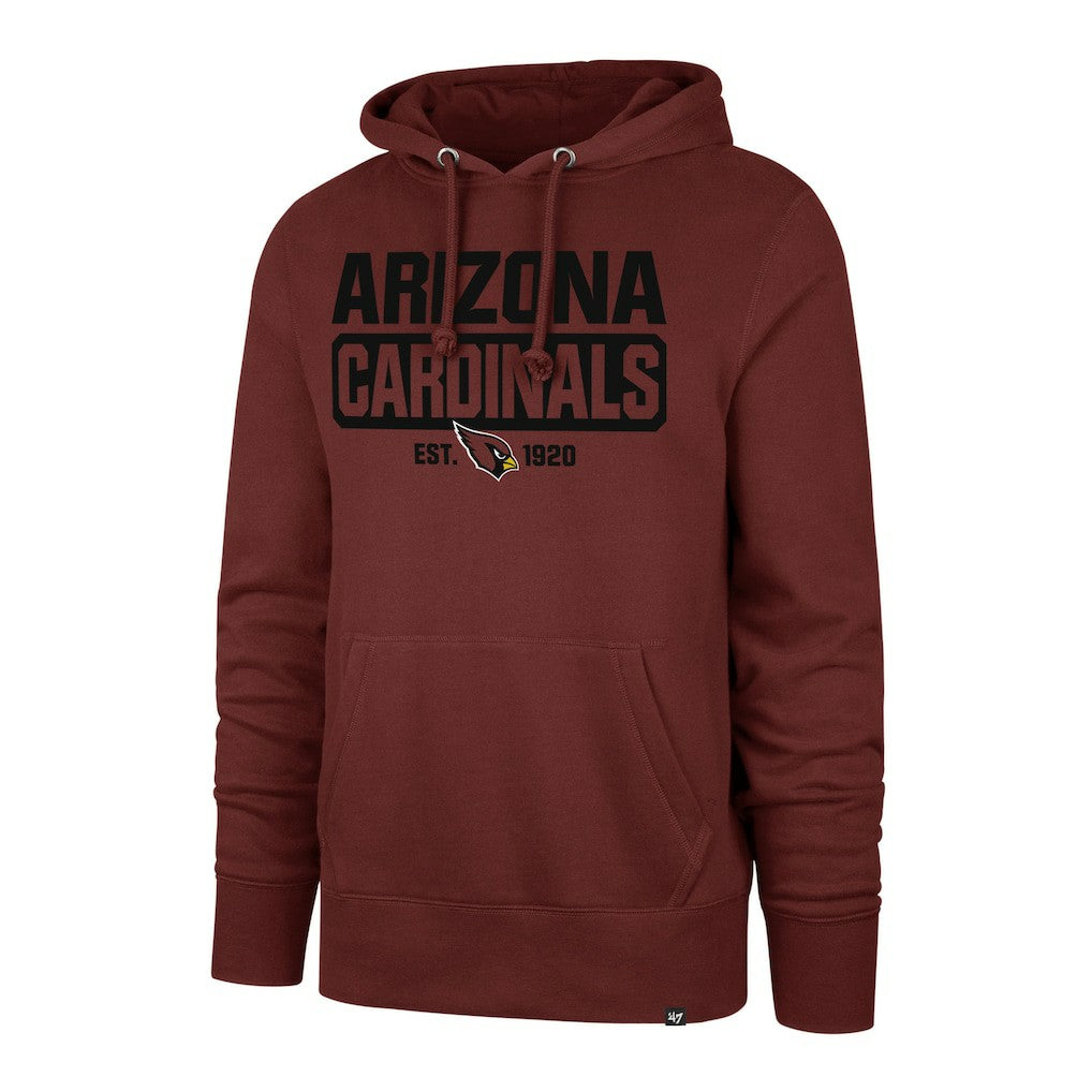 Arizona Cardinals '47 Box Out Headline Pullover Hoodie Cardinal