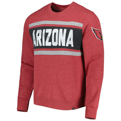 Arizona Cardinals '47 Bypass Tribeca Pullover Sweatshirt Heathered Cardinal