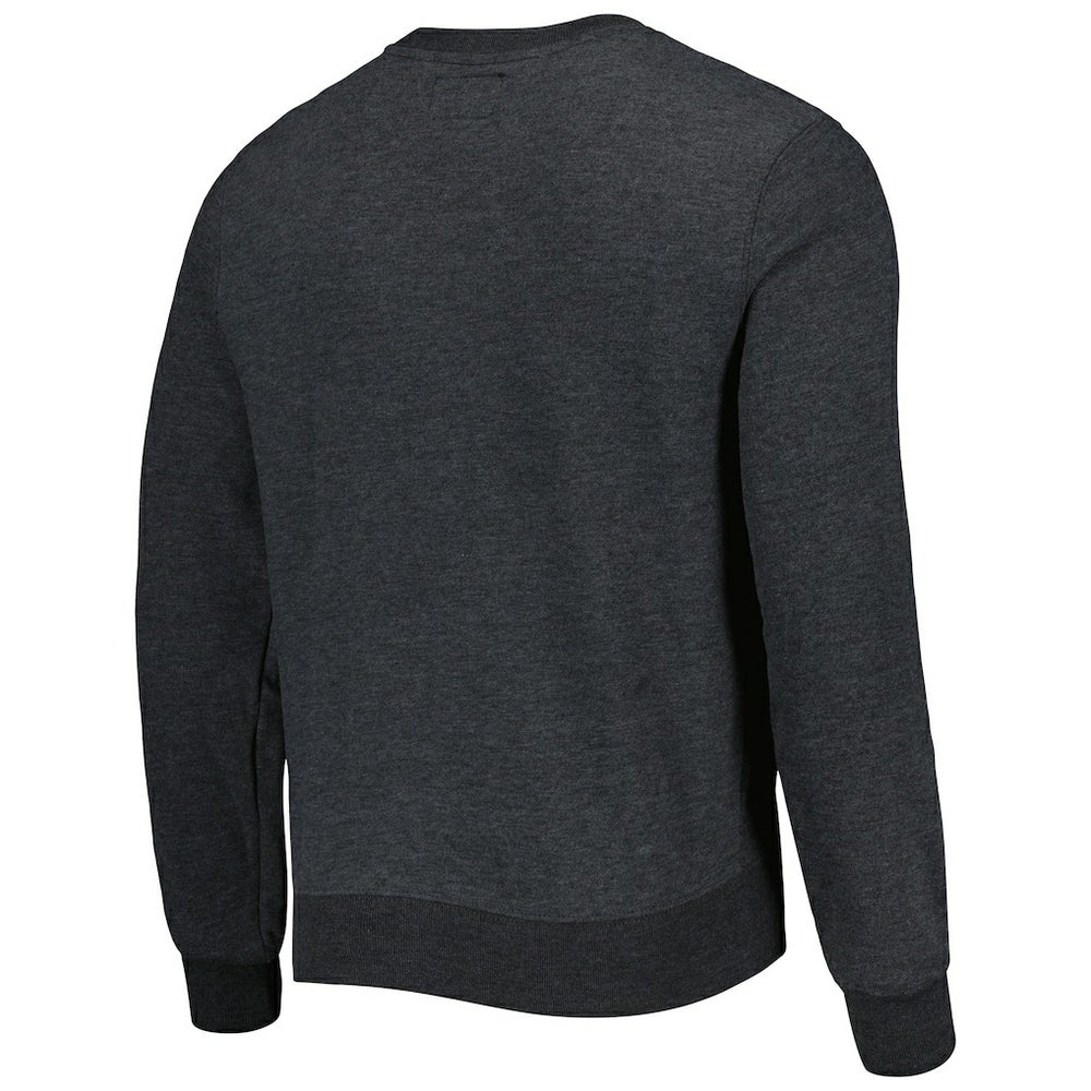 Las Vegas Raiders '47 Bypass Tribeca Pullover Sweatshirt Heathered Black