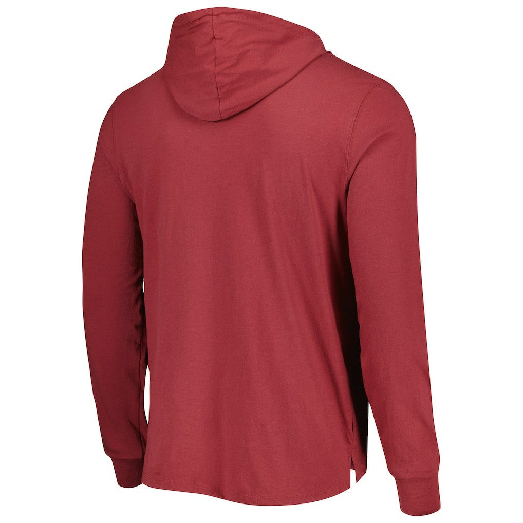 Arizona Cardinals '47 Field Franklin Hooded Long Sleeve T-Shirt Cardinal