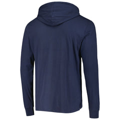 Tennessee Titans '47 Field Franklin Hooded Long Sleeve T-Shirt Navy