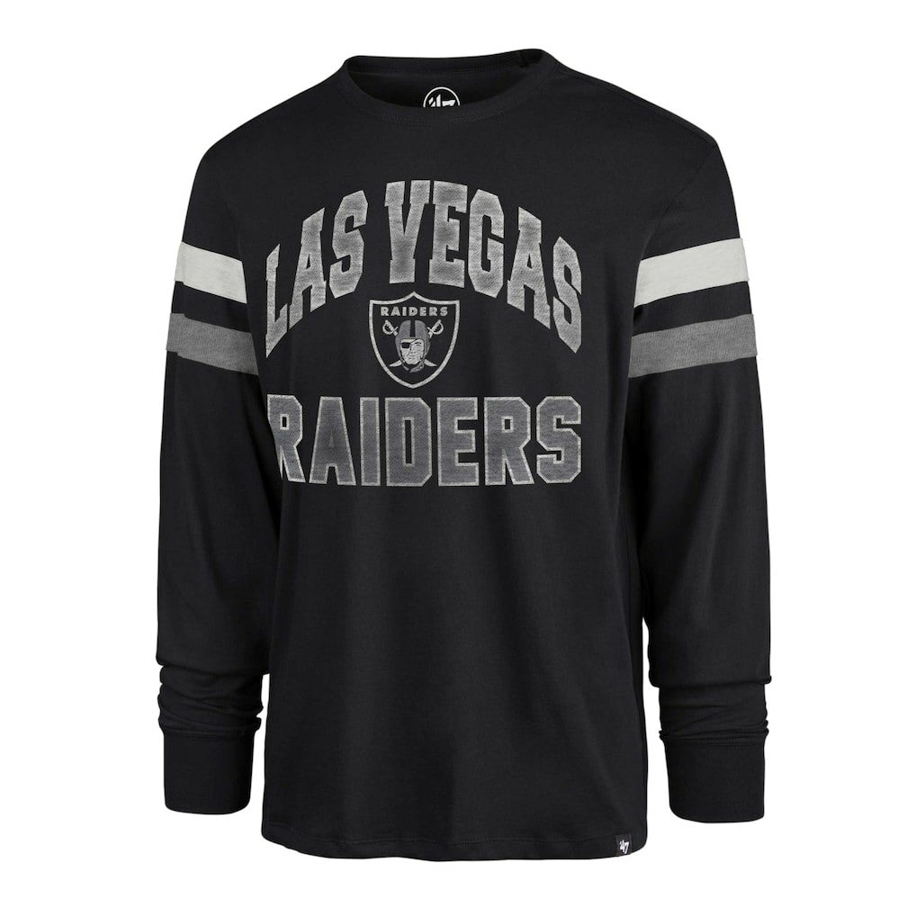 Las Vegas Raiders '47 Irving Long Sleeve T-Shirt Black