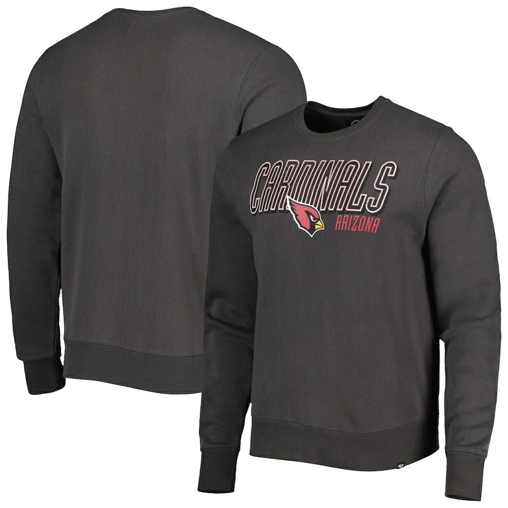 Arizona Cardinals '47 Locked In Headline Pullover Sweatshirt Charcoal