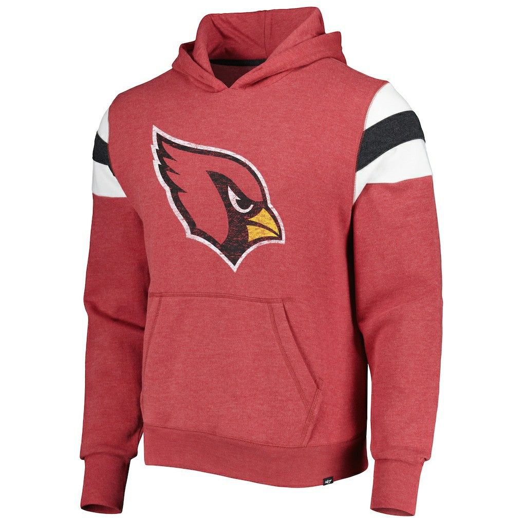 Arizona Cardinals '47 Premier Nico Pullover Hoodie Heathered Cardinal