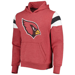Arizona Cardinals '47 Premier Nico Pullover Hoodie Heathered Cardinal
