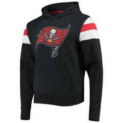 Tampa Bay Buccaneers '47 Premier Nico Pullover Hoodie Heathered Black