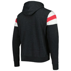Tampa Bay Buccaneers '47 Premier Nico Pullover Hoodie Heathered Black