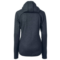 Miami Dolphins Cutter & Buck Women's Mainsail Full-Zip Jacket Heathered Navy