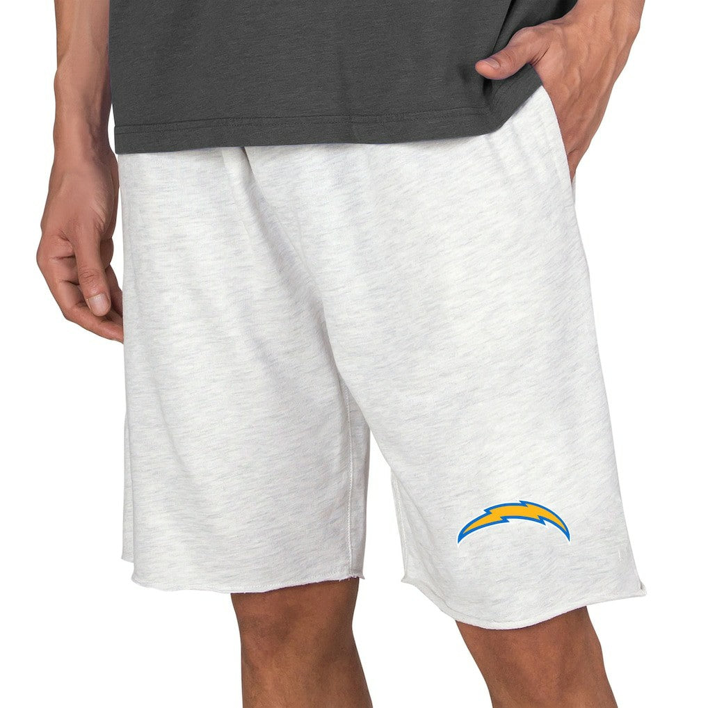 Los Angeles Chargers Concepts Sport Mainstream Terry Shorts Oatmeal