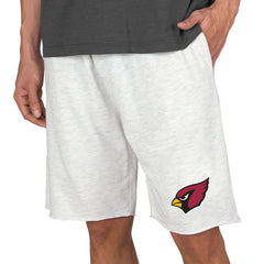 Arizona Cardinals Concepts Sport Mainstream Terry Shorts Oatmeal