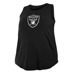 Las Vegas Raiders New Era Women's Plus Size Tank Top Black