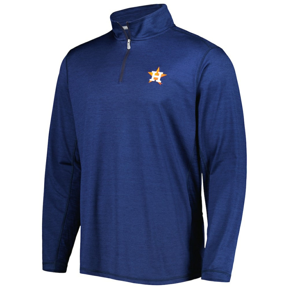 Houston Astros Tommy Bahama Delray IslandZone Half-Zip Top - Navy Tops