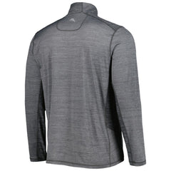 San Francisco Giants Tommy Bahama Delray IslandZone Half-Zip Top - Gray Tops