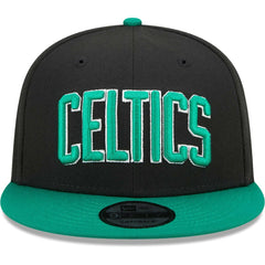 Boston Celtics Jersey Hook Statement Edition 9FIFTY Snapback Hat Black/Green