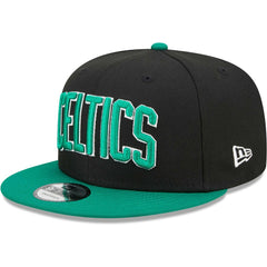 Boston Celtics Jersey Hook Statement Edition 9FIFTY Snapback Hat Black/Green