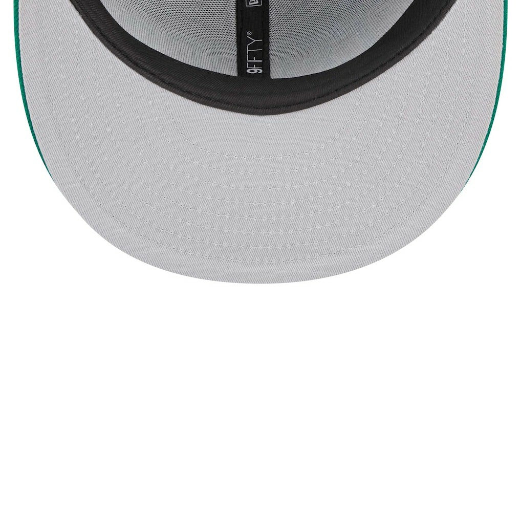 Boston Celtics Jersey Hook Statement Edition 9FIFTY Snapback Hat Black/Green